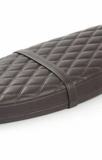 NEW OEM Triumph Brown Quilted Bench Seat A9708614
