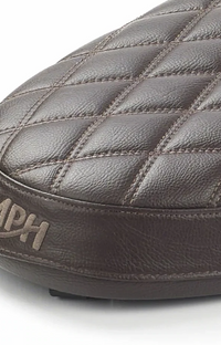NEW OEM Triumph Brown Quilted Bench Seat A9708614
