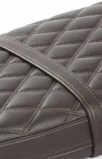 NEW OEM Triumph Brown Quilted Bench Seat A9708614

