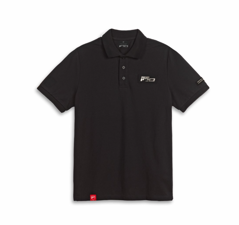 NEW Ducati One Hundred 100th Anniversary Black Polo Men's EU 3XL US 2XL