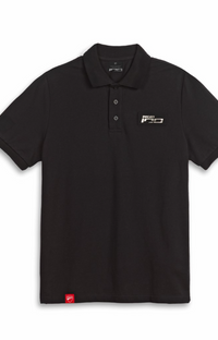 NEW Ducati One Hundred 100th Anniversary Black Polo Men's EU Large US MED
