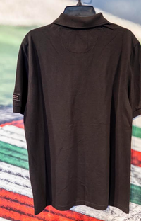 NEW Ducati One Hundred 100th Anniversary Black Polo Men's EU Large US MED
