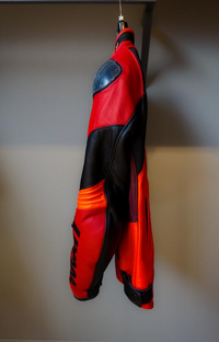NEW OEM Ducati Corse C6 Dainese Leather Motorcycle Jacket Size 50
