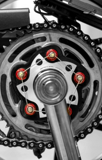 NEW Ducabike DBK 6DSB01A Red Rear Sprocket Carrier Nut Set for Ducati
