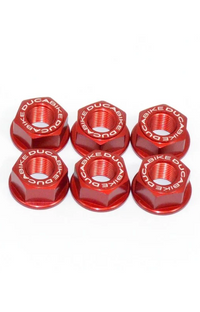 NEW Ducabike DBK 6DSB01A Red Rear Sprocket Carrier Nut Set for Ducati
