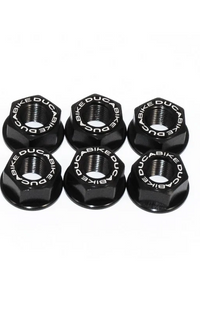 NEW Ducabike DBK 6DSB01D Black Rear Sprocket Carrier Nut Set for Ducati
