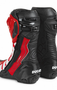 NEW Ducati Corse V6 Air Racing Motorcycle Boots Size 45 CE Track Performance
