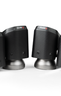 NEW Akrapovic TP-CT/79 Carbon Fiber Tail Pipe Set BMW M5 G90 G99 2025-2026
