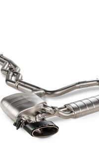 NEW Akrapovic S-AU/T/2H Evolution Exhaust Audi RS6 Avant C8 2020-2026 Titanium
