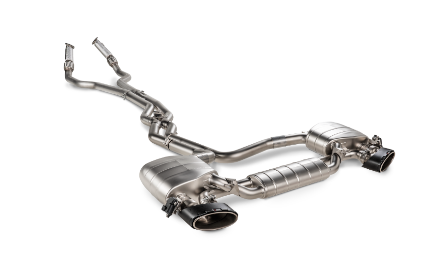 NEW Akrapovic S-AU/T/2H Evolution Exhaust Audi RS6 Avant C8 2020-2026 Titanium