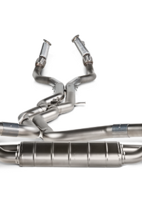 NEW Akrapovic S-AU/T/2H Evolution Exhaust Audi RS6 Avant C8 2020-2026 Titanium
