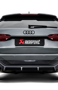 NEW Akrapovic S-AU/T/2H Evolution Exhaust Audi RS6 Avant C8 2020-2026 Titanium
