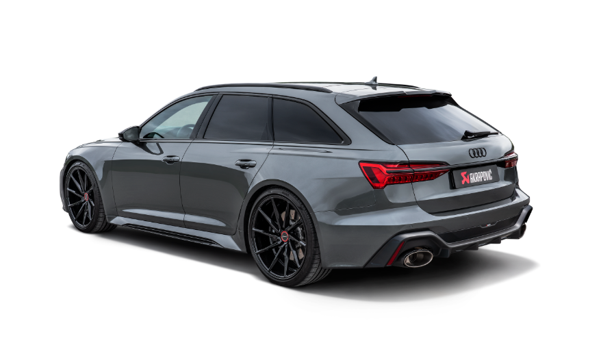 NEW Akrapovic S-AU/T/2H Evolution Exhaust Audi RS6 Avant C8 2020-2026 Titanium