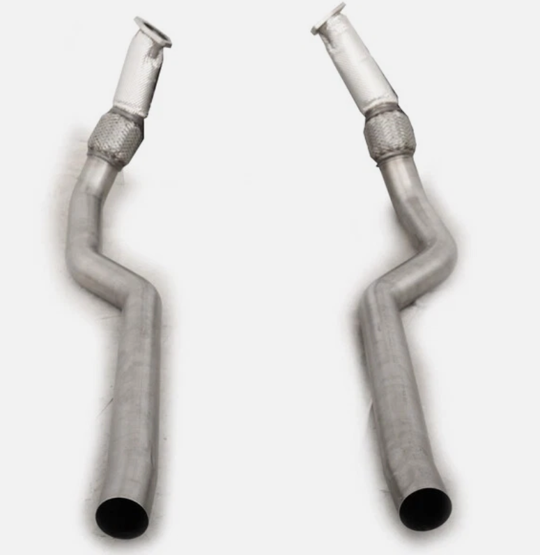 NEW Akrapovic L-AU/SS/6 Link Pipe Set Audi RS6 RS7 C8 2020-2026 Stainless