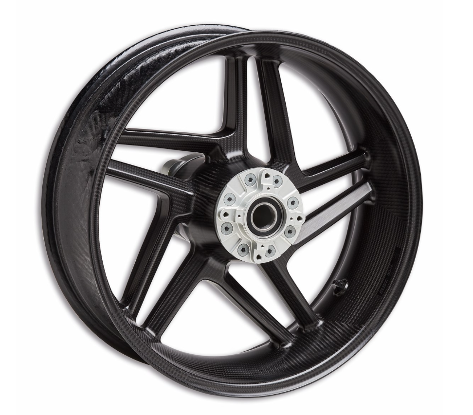 NEW Ducati Carbon Fiber Wheels Rims Panigale V4 Streetfighter V4 96380271AA