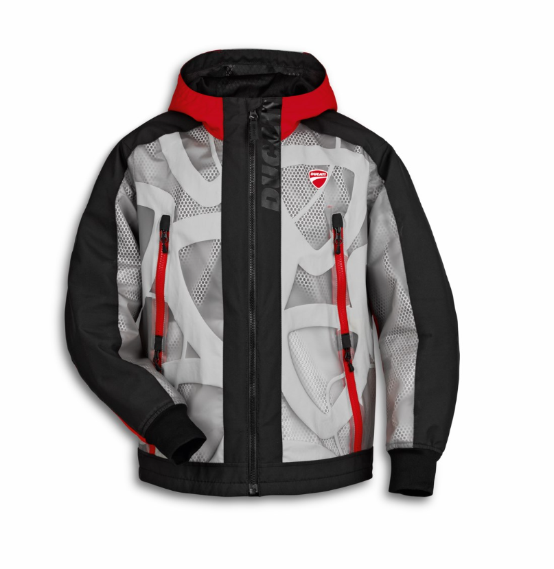 NEW Ducati Overlay YO Motorcycle Jacket XL Waterproof Windproof Fabric