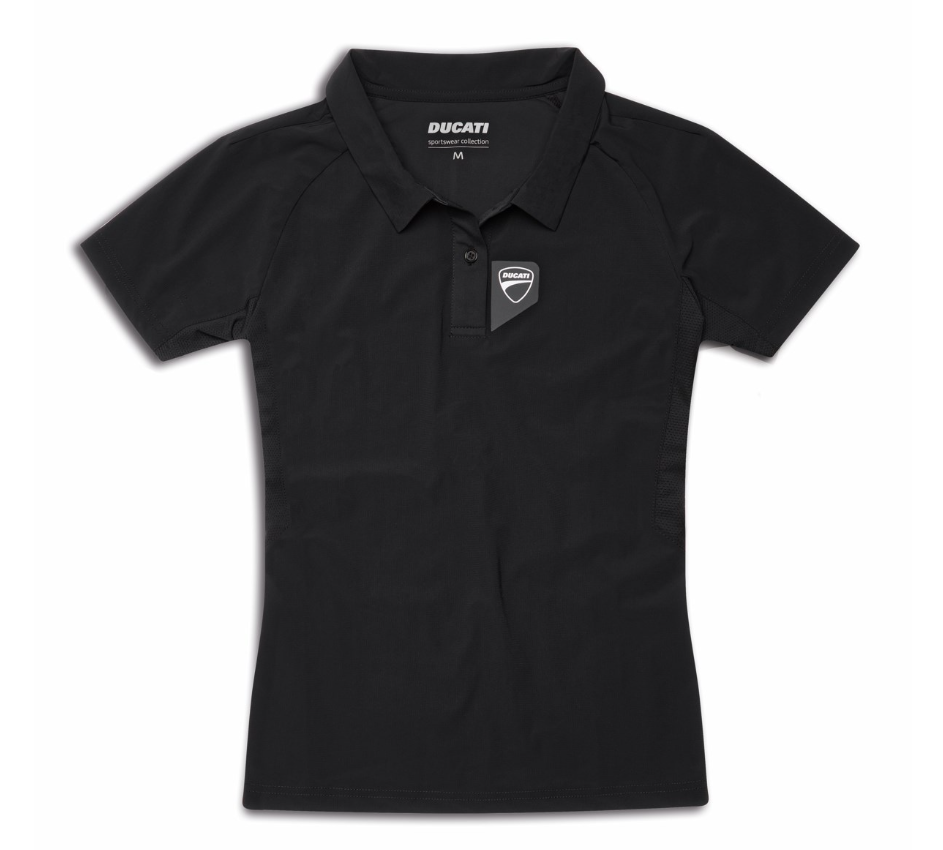 NEW Ducati Women's Reflex Attitude 3.0 Polo Shirt XS Nylon Spandex 987712932