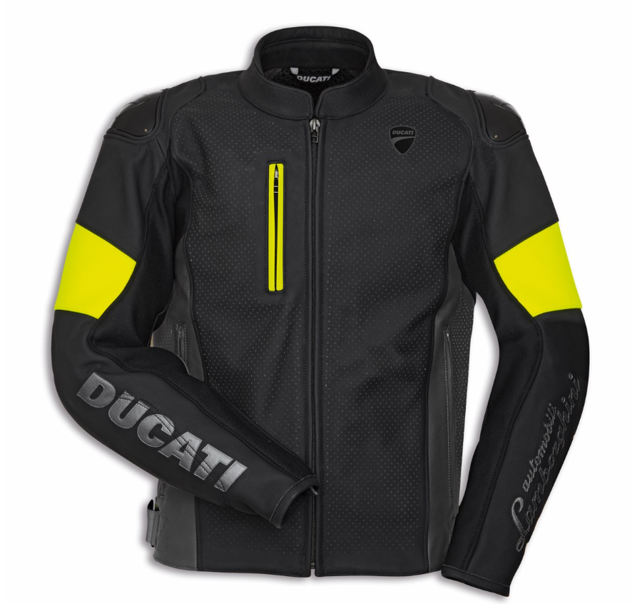 NEW Ducati Dainese Panigale V4 Lamborghini Leather Jacket Size 58 981095258