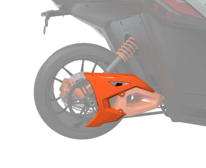 NEW OEM Polaris Slingshot Painted Belt Guard Cover Volt Orange 2881740-881