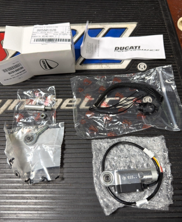 NEW OEM Ducati Quick Shift DQS Up Down Quickshifter Kit 96580162B