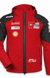 NEW Ducati Diadora GP Team Replica 26 Rain Jacket Large 987804525 Waterproof
