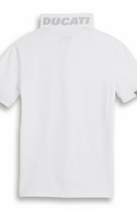 NEW Ducati Smart 2.0 White Polo Shirt XXXL Pima Cotton 987710528
