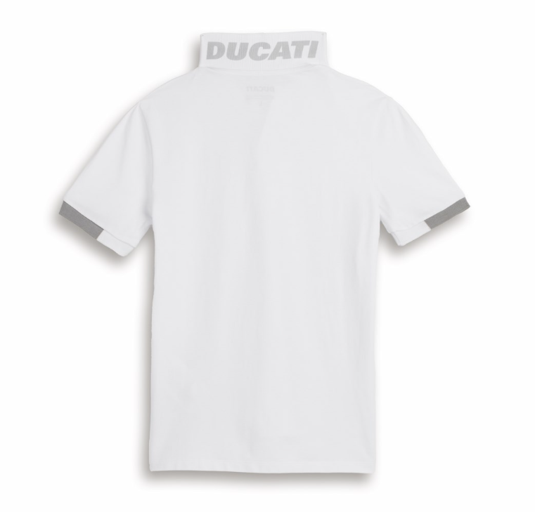 NEW Ducati Smart 2.0 White Polo Shirt XXXL Pima Cotton 987710528