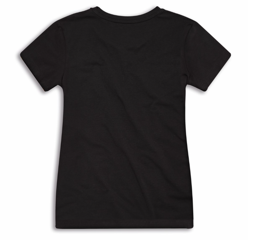NEW Ducati Women's Heart T-Shirt XS Cotton Stretch Tee 987710992