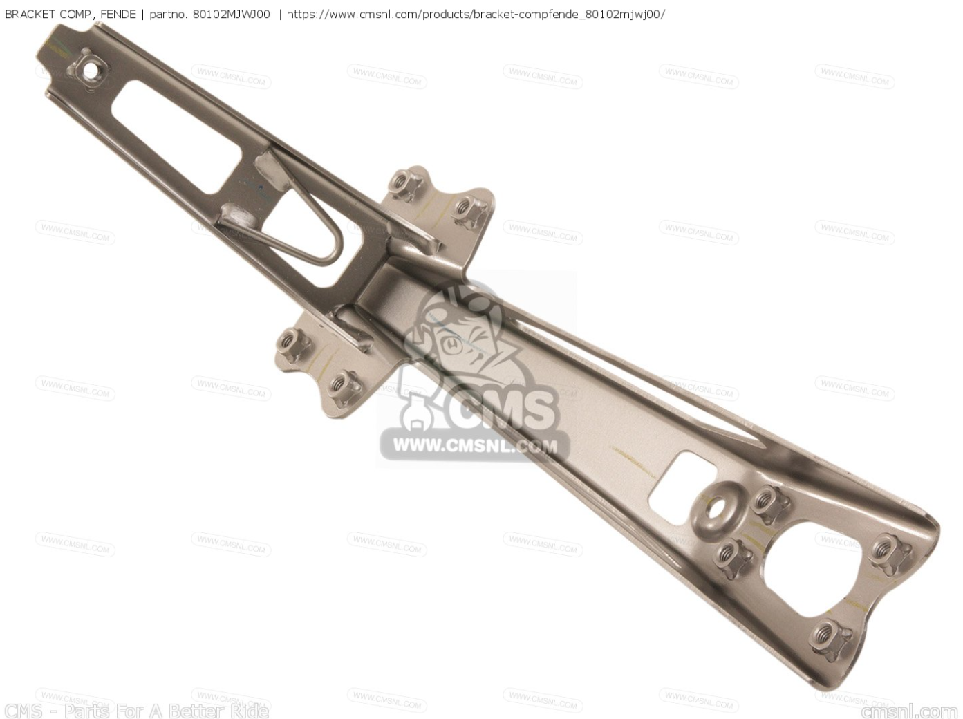 NEW OEM Honda Fender Bracket 80102-MJW-J00 CBR500R Genuine