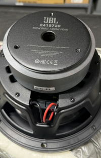NEW OEM Polaris JBL 10" 4 Ohm Subwoofer Audio Speaker 2415720 Genuine
