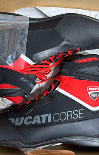 NEW Ducati Corse City C2 Riding Boots Size EU 44 TCX Riding Boots 981071944
