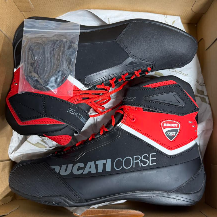 NEW Ducati Corse City C2 Riding Boots Size EU 44 TCX Riding Boots 981071944