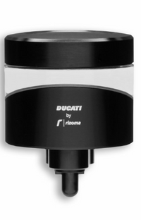 NEW OEM Ducati Rizoma Brake Fluid Reservoir Billet Aluminum 96180581AA
