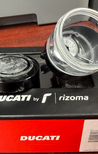 NEW OEM Ducati Rizoma Brake Fluid Reservoir Billet Aluminum 96180581AA
