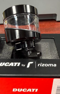 NEW OEM Ducati Rizoma Brake Fluid Reservoir Billet Aluminum 96180581AA
