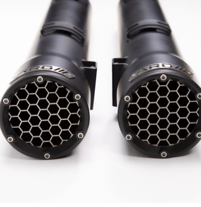 NEW Indian Motorcycle ARO GP Slip-On Exhaust Black 2892267-922