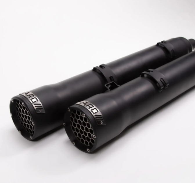 NEW Indian Motorcycle ARO GP Slip-On Exhaust Black 2892267-922