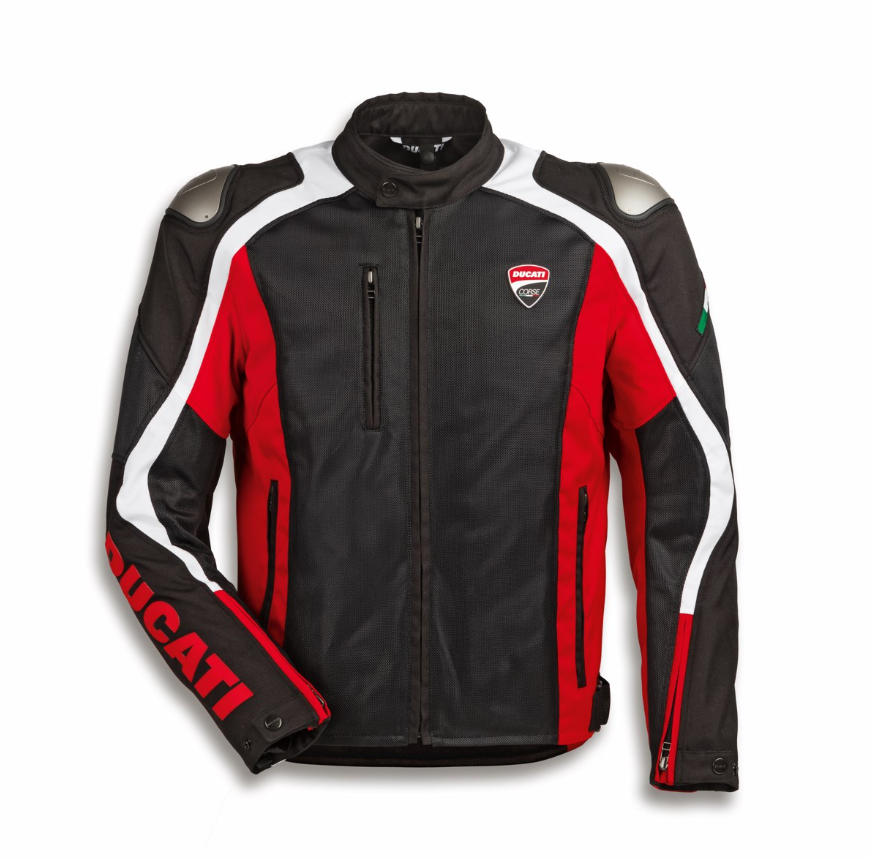NEW Ducati Corse Dainese Summer C4 2.0 Motorcycle Jacket Size 50 981095050