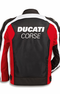 NEW Ducati Corse Dainese Summer C4 2.0 Motorcycle Jacket Size 50 981095050
