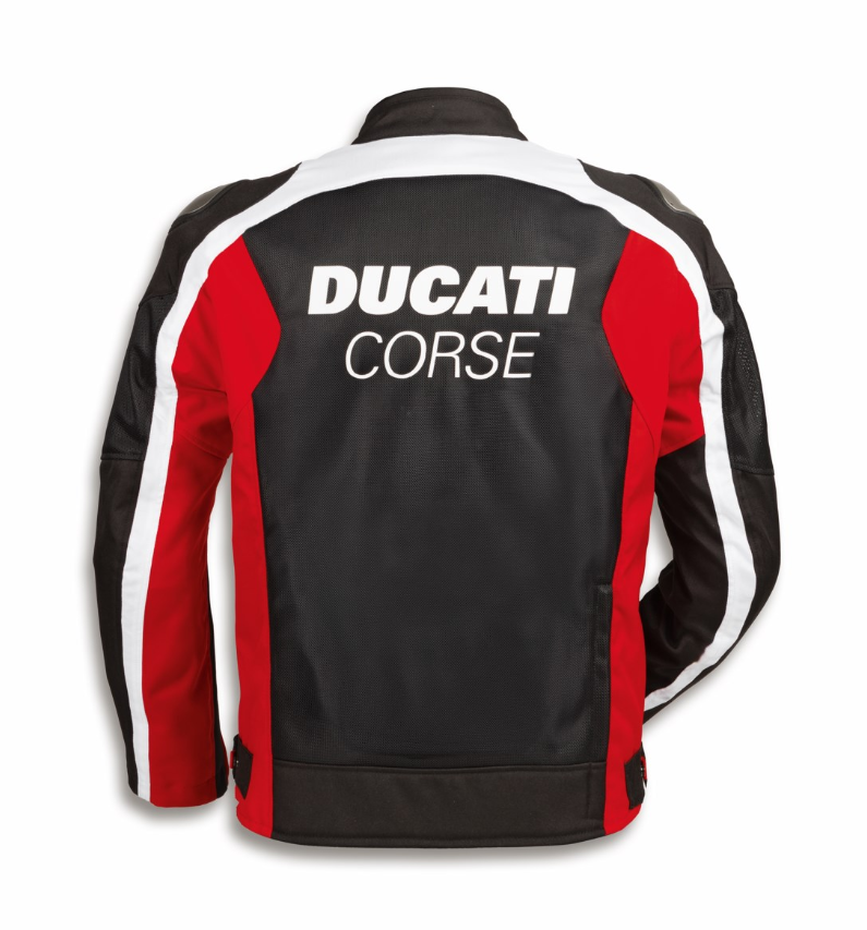 NEW Ducati Corse Dainese Summer C4 2.0 Motorcycle Jacket Size 50 981095050