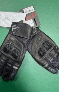 NEW Ducati Summer C4 Spidi Motorcycle Gloves Size Large 981092415
