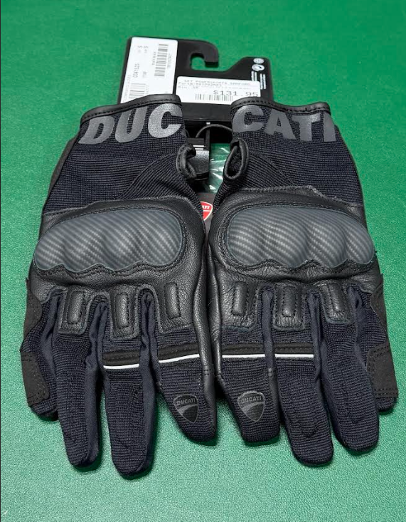 NEW Ducati Company C2 2.0 Alpinestars Leather Fabric Gloves Large 981092505