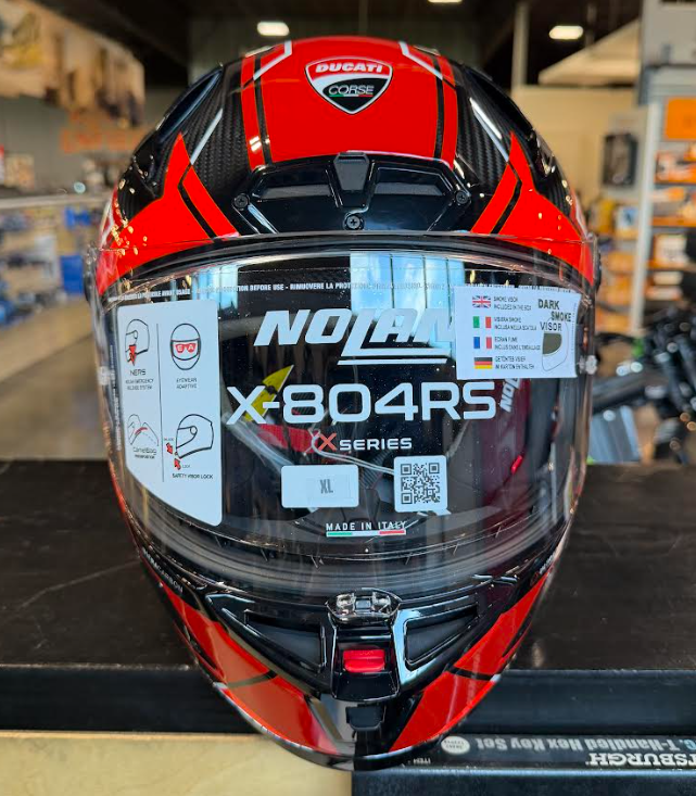 NEW Ducati Speed Evo V3 Nolan Full Face Helmet XL 981095796