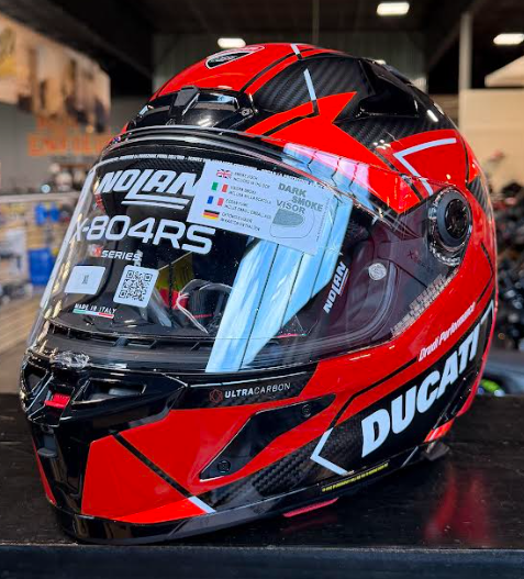 NEW Ducati Speed Evo V3 Nolan Full Face Helmet XL 981095796