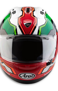 NEW Ducati Corse V8 Flag Arai Corsair-X Full Face Helmet Medium 981092104
