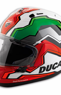 NEW Ducati Corse V8 Flag Arai Corsair-X Full Face Helmet Medium 981092104
