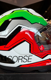 NEW Ducati Corse V8 Flag Arai Corsair-X Full Face Helmet Medium 981092104
