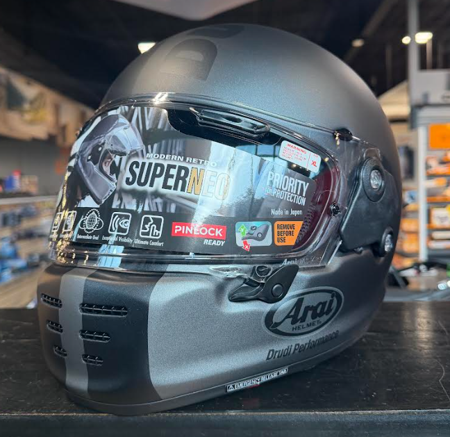 NEW Ducati Tonal Arai SuperNeo-X Full Face Motorcycle Helmet Medium 981092184