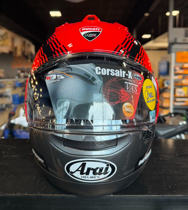 NEW Ducati Corse V9 Corsair-X Full Face Helmet Medium 981092224