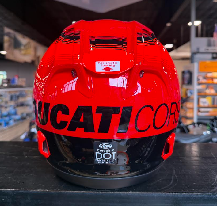 NEW Ducati Corse V9 Corsair-X Full Face Helmet Medium 981092224
